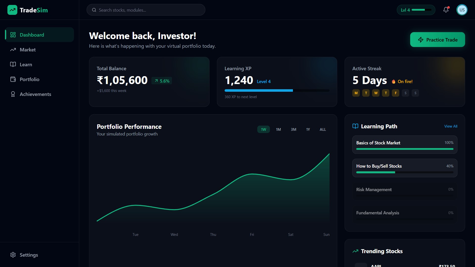 Trade Simulator